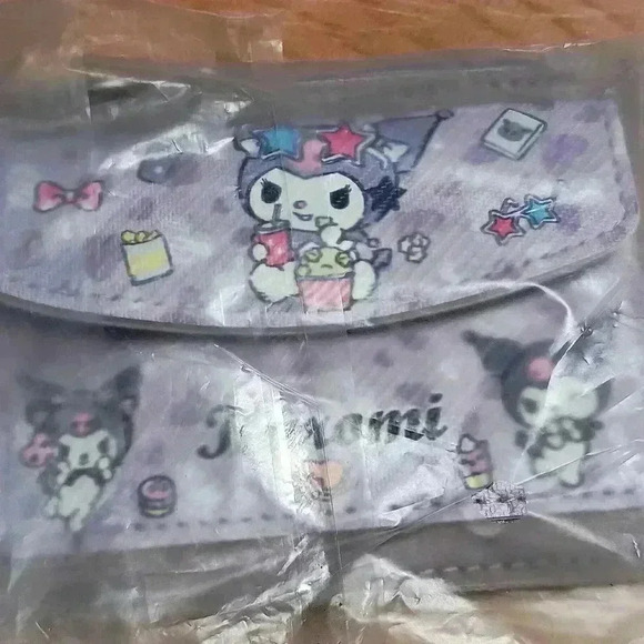 SANRIO Kuromi mini wallet (#715) - Picture 1 of 5